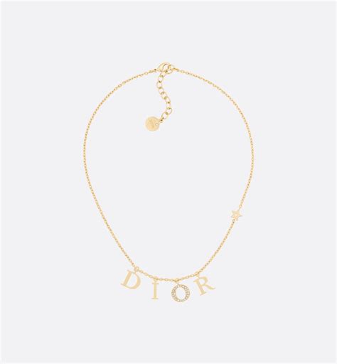 dior necklace canada|necklace that says dior.